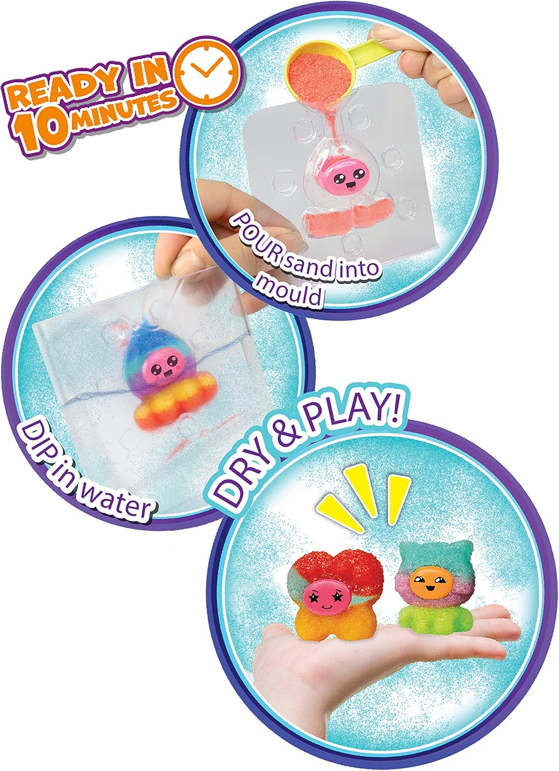 JELLY SAND – Η πιο τρελή δημιουργική διασκέδαση για παιδιά