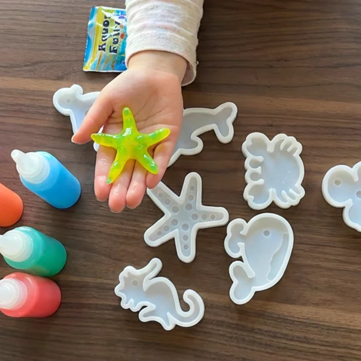 Μαγικοί υδάτινοι νάνοι με ΓΚΛΙΤΕΡ | Θαλάσσιος κόσμος