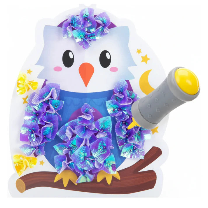 Tufting Kit | Αισθητηριακό δημιουργικό παιχνίδι με χρωματιστά νήματα | για παιδιά 4+