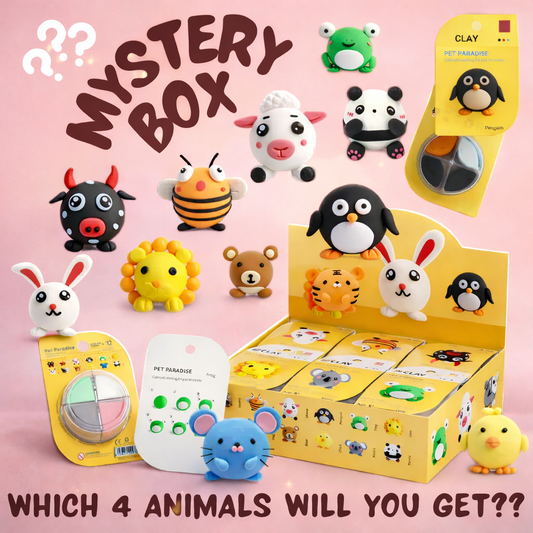 "Ο κόσμος των ζώων" Air Clay – μαλακός πηλός που στεγνώνει στον αέρα και δεν θρυμματίζεται (3+)