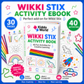 Wikki Stix: Μεγάλο e-book δραστηριοτήτων (30 σελίδες και 40 εργασίες)