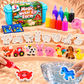 Magic Water Squishies – Δημιουργικό σετ για κατασκευή 3D φιγούρων | Φάρμα | 3+ ετών