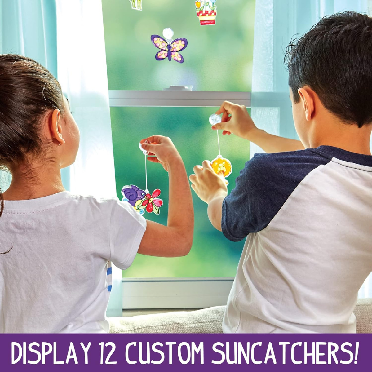 Create your own Window Art - Χειροτεχνίες Suncatcher για Μικρούς Δημιουργούς (4+ ετών)