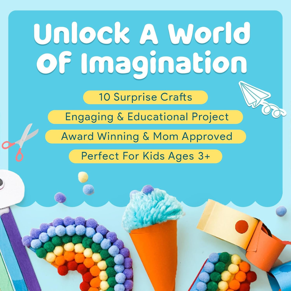 Craft Box - Για παιδιά – 10 Δημιουργικές Τέχνες και Χειροτεχνίες (4-8 ετών)