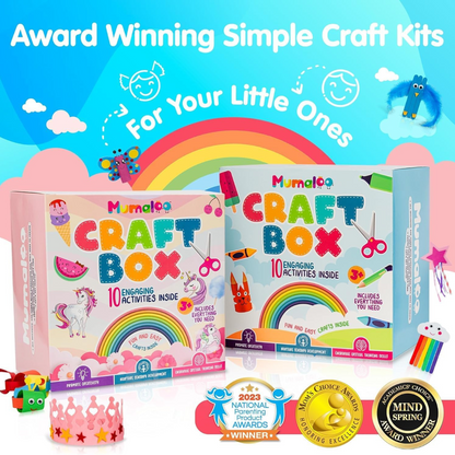 Craft Box - Για παιδιά – 10 Δημιουργικές Τέχνες και Χειροτεχνίες (4-8 ετών)