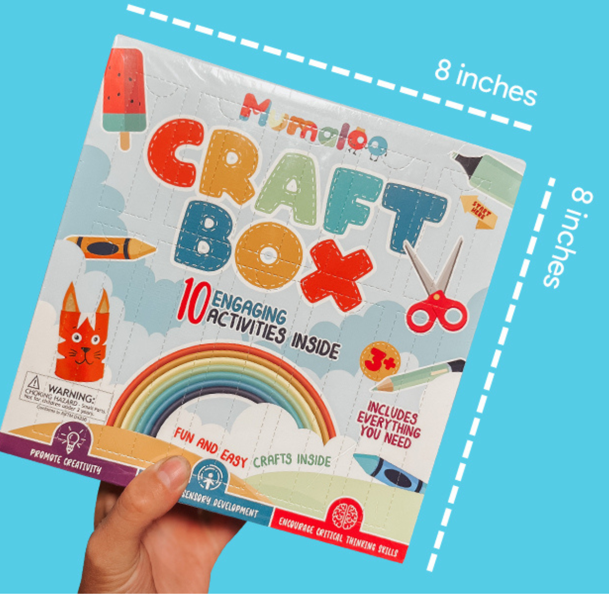 Craft Box - Για παιδιά – 10 Δημιουργικές Τέχνες και Χειροτεχνίες (4-8 ετών)