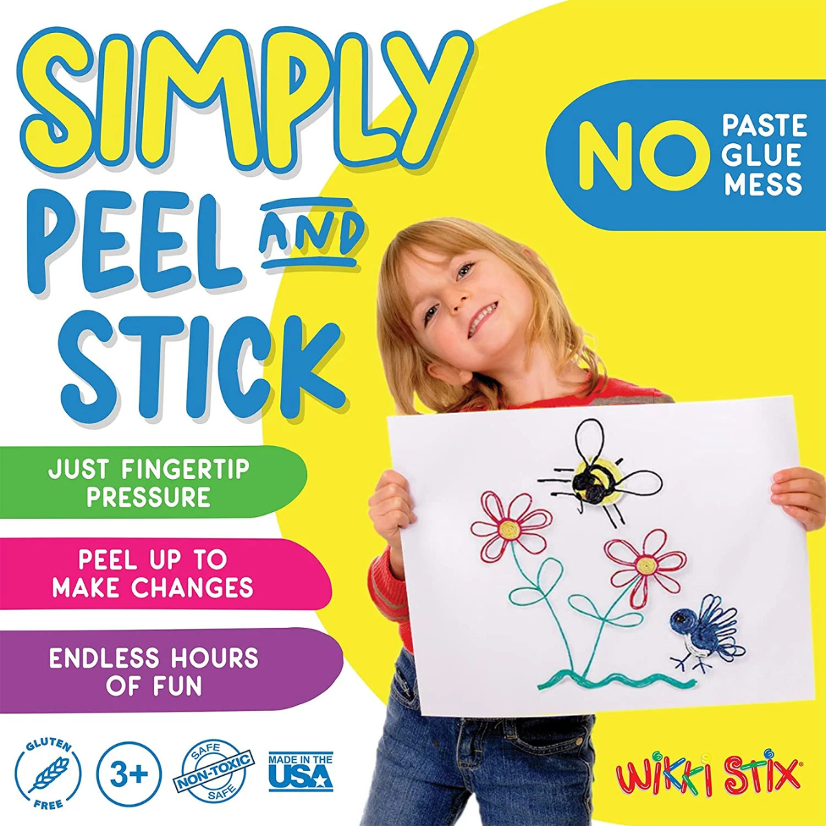 Wikki Stix για Μουτζουρογράφους – Δημιουργικότητα Εν Κινήσει! (24 τεμ., Νέον & Βασικά Χρώματα, Ηλικίες 3+)