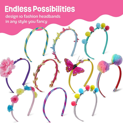 Pretty Me Headband - Σετ κατασκευής για κορίτσια - Δώρο χειροτεχνίας (5-12 ετών)