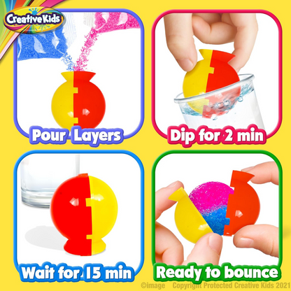 Bouncy Balls - Μαγικά DIY STEM παιχνίδια για δημιουργικά παιδιά (6+ ετών)