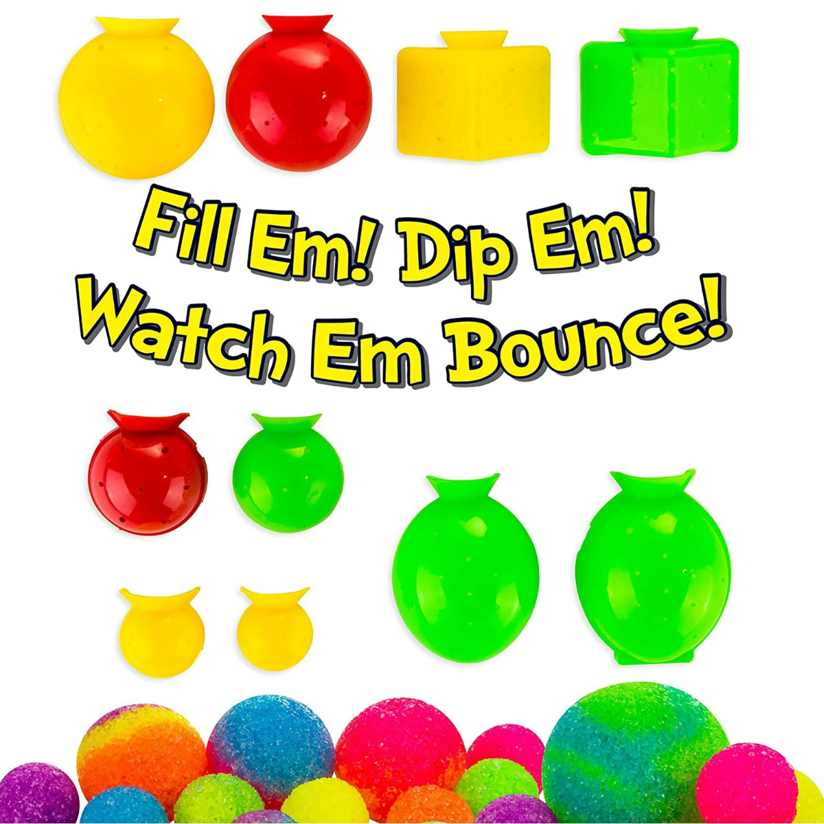 Bouncy Balls - Μαγικά DIY STEM παιχνίδια για δημιουργικά παιδιά (6+ ετών)