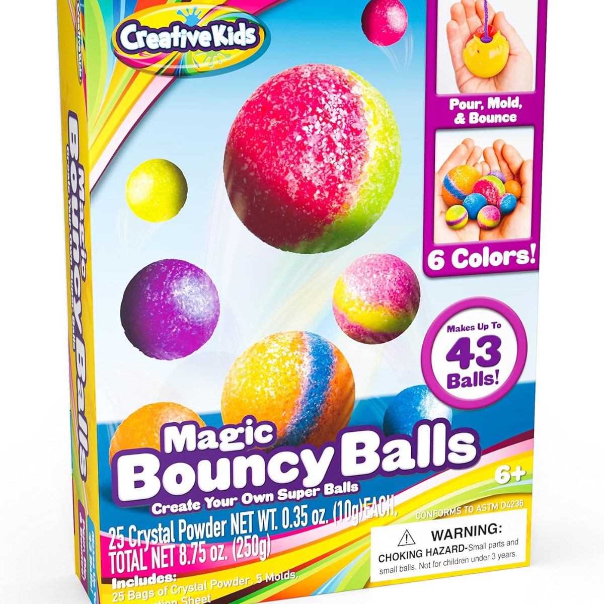 Bouncy Balls - Μαγικά DIY STEM παιχνίδια για δημιουργικά παιδιά (6+ ετών)