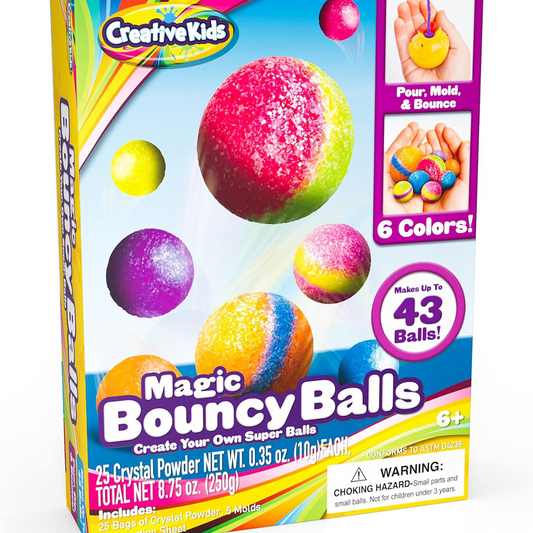 Bouncy Balls - Μαγικά DIY STEM παιχνίδια για δημιουργικά παιδιά (6+ ετών)