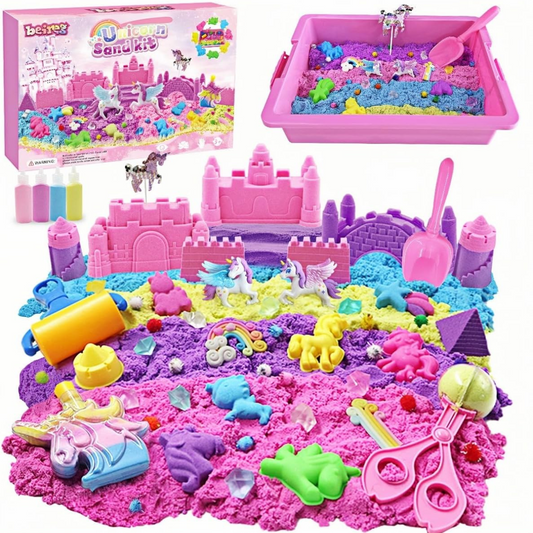 Kinetic Sand Κατασκευαστικό Παιχνίδι με Πτυσσόμενο Κάδο – Σκάψε, Χτίσε & Γκρέμισε (2 κιλά άμμου, για ηλικίες 3+)