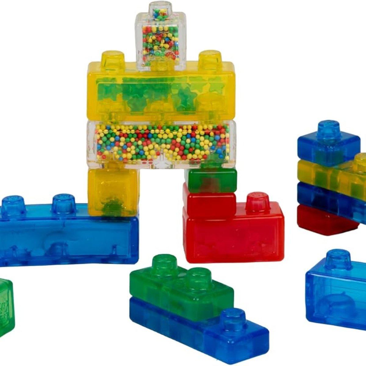 Jelly Blox Creative Kit – Μαλακά & Ελαστικά Δομικά Τουβλάκια Αισθητηριακής Ανάπτυξης (20 τεμ., 2+ ετών)