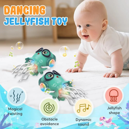 Vodolo Electric Dancing Jellyfish – Φωτιζόμενο Παιχνίδι με LED & Αυτόματη Κίνηση για Νερό & Μπάνιο