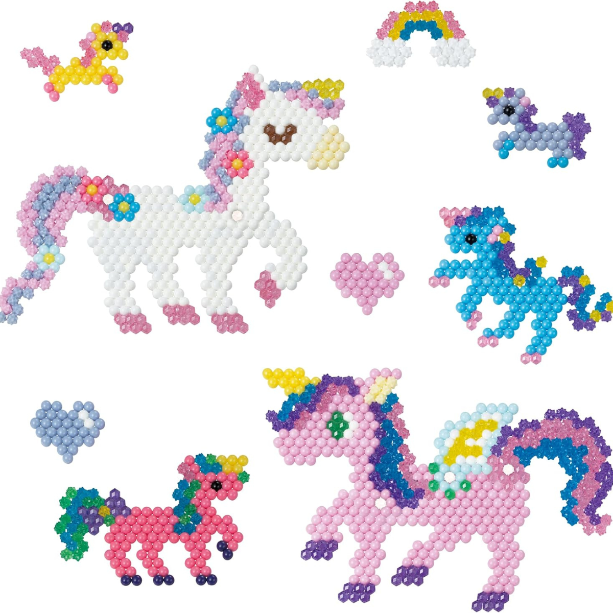 Aquabeads Μαγικό Σετ Μονόκερου – Δημιουργικό Σετ Χαντρών με Νερό (1500+ Χάντρες, 4+ Ετών)