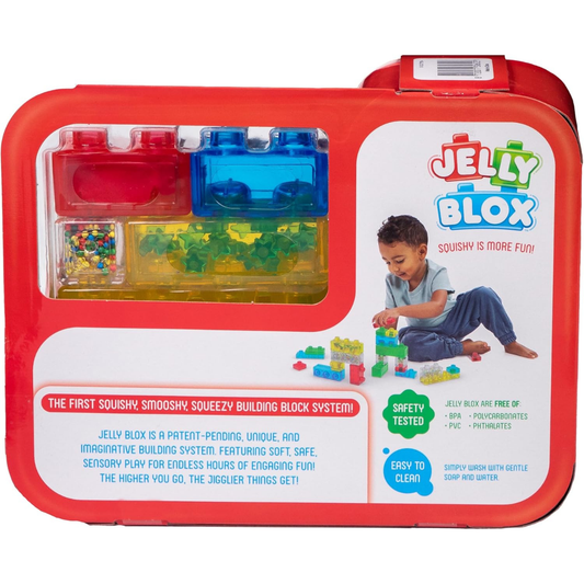 Jelly Blox Creative Kit – Μαλακά & Ελαστικά Δομικά Τουβλάκια Αισθητηριακής Ανάπτυξης (20 τεμ., 2+ ετών)