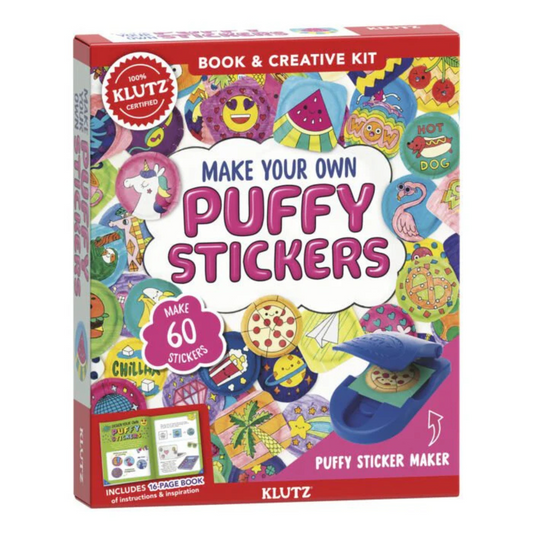 Klutz Φτιάξε τις δικές σου Puffy Stickers (5+ ετών)