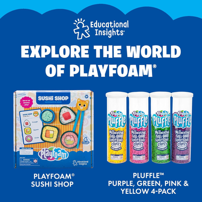 Playfoam Party Pack – 20 Πολύχρωμες Δόσεις Παιχνιδιού Χωρίς Λερώματα & Στέγνωμα (3+ ετών)