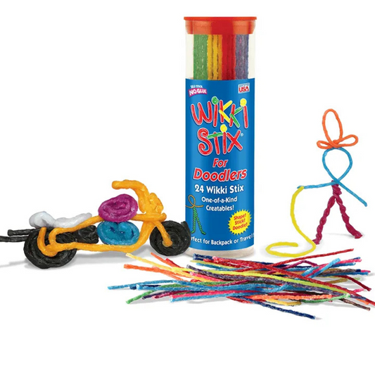 Wikki Stix για Μουτζουρογράφους – Δημιουργικότητα Εν Κινήσει! (24 τεμ., Νέον & Βασικά Χρώματα, Ηλικίες 3+)