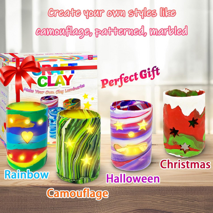 Craft Clay - Φαναράκια από πηλό – Σετ χειροτεχνίας για παιδιά (8-12 ετών)