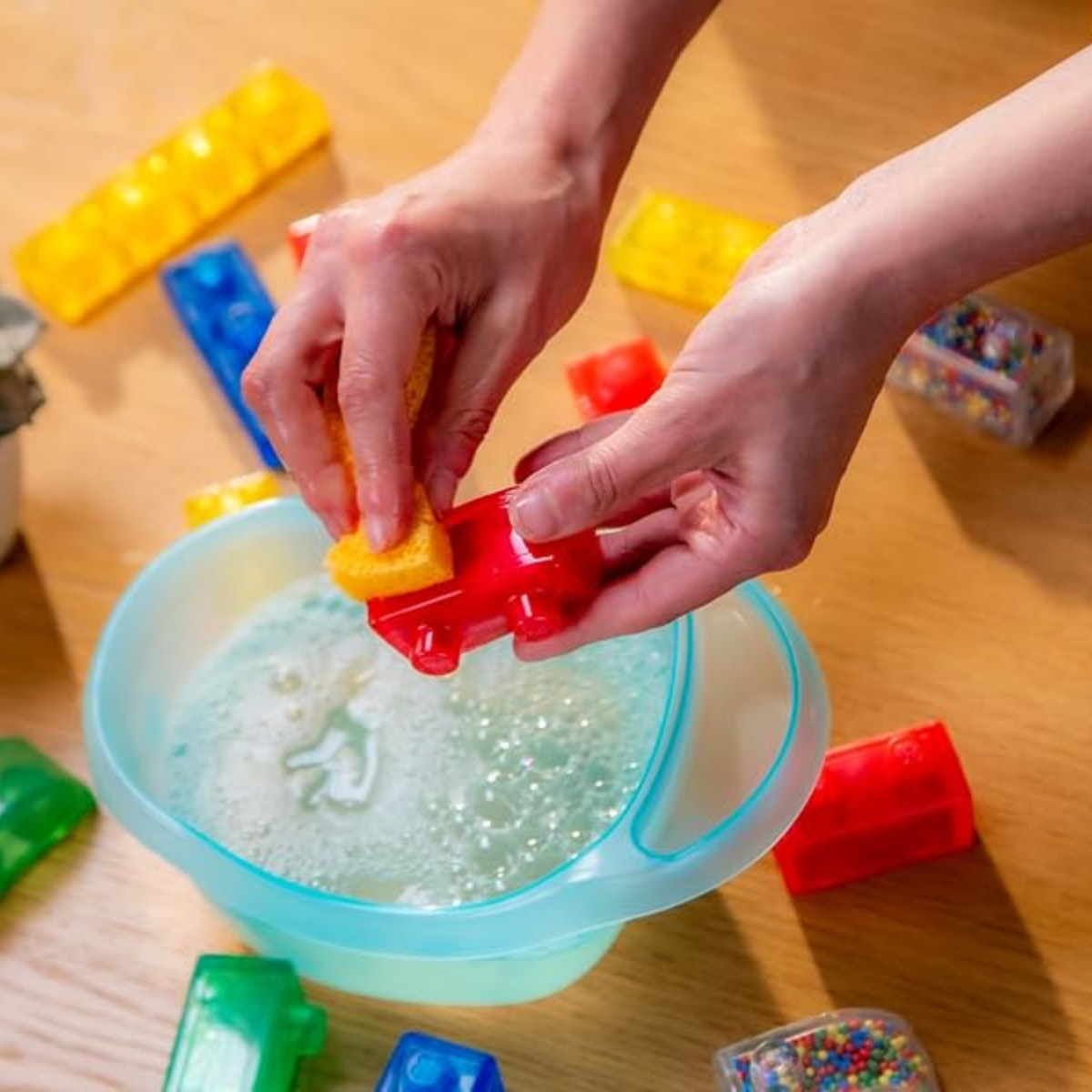 Jelly Blox Creative Kit – Μαλακά & Ελαστικά Δομικά Τουβλάκια Αισθητηριακής Ανάπτυξης (20 τεμ., 2+ ετών)