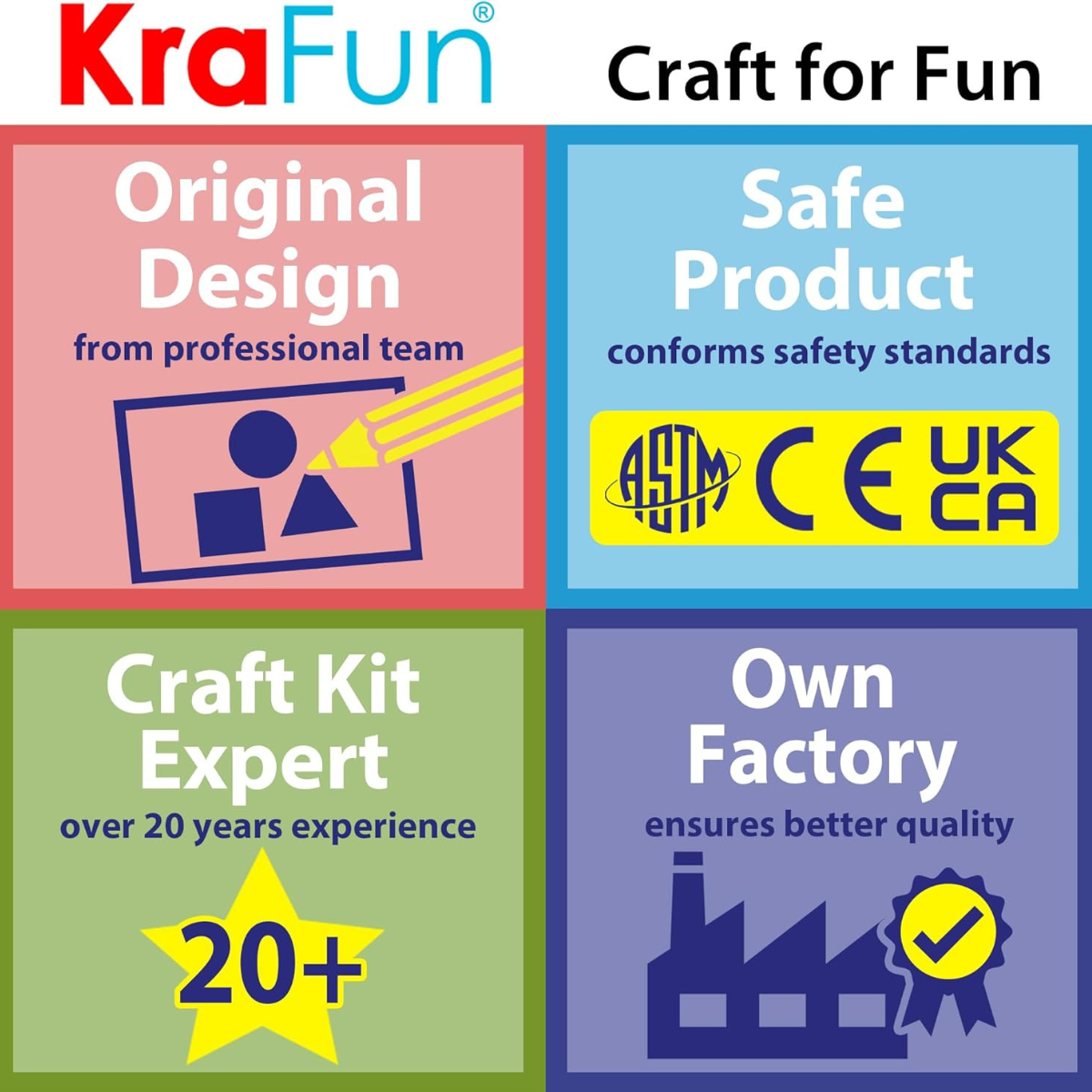 KRAFUN – Το Πρώτο μου Σετ Χειροτεχνιών με Μονόκερους & Λαγουδάκια 🦄🐰 (18 Οργανωμένα Projects για Παιδιά 3–8 Ετών)