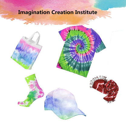 Σετ Βαφής Tie-Dye 24 Χρωμάτων – Απελευθέρωσε τη δημιουργικότητα!