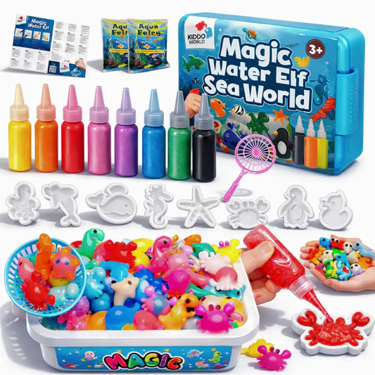 Μαγικά Νερένια "Sea World" – σετ δημιουργίας 3D φιγούρων για παιδιά 2+