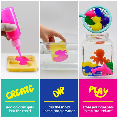 Μαγικοί υδάτινοι νάνοι με ΓΚΛΙΤΕΡ | Θαλάσσιος κόσμος