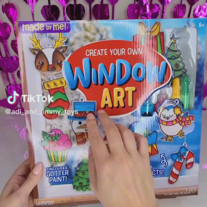 Create your own Window Art - Χειροτεχνίες Suncatcher για Μικρούς Δημιουργούς (4+ ετών)