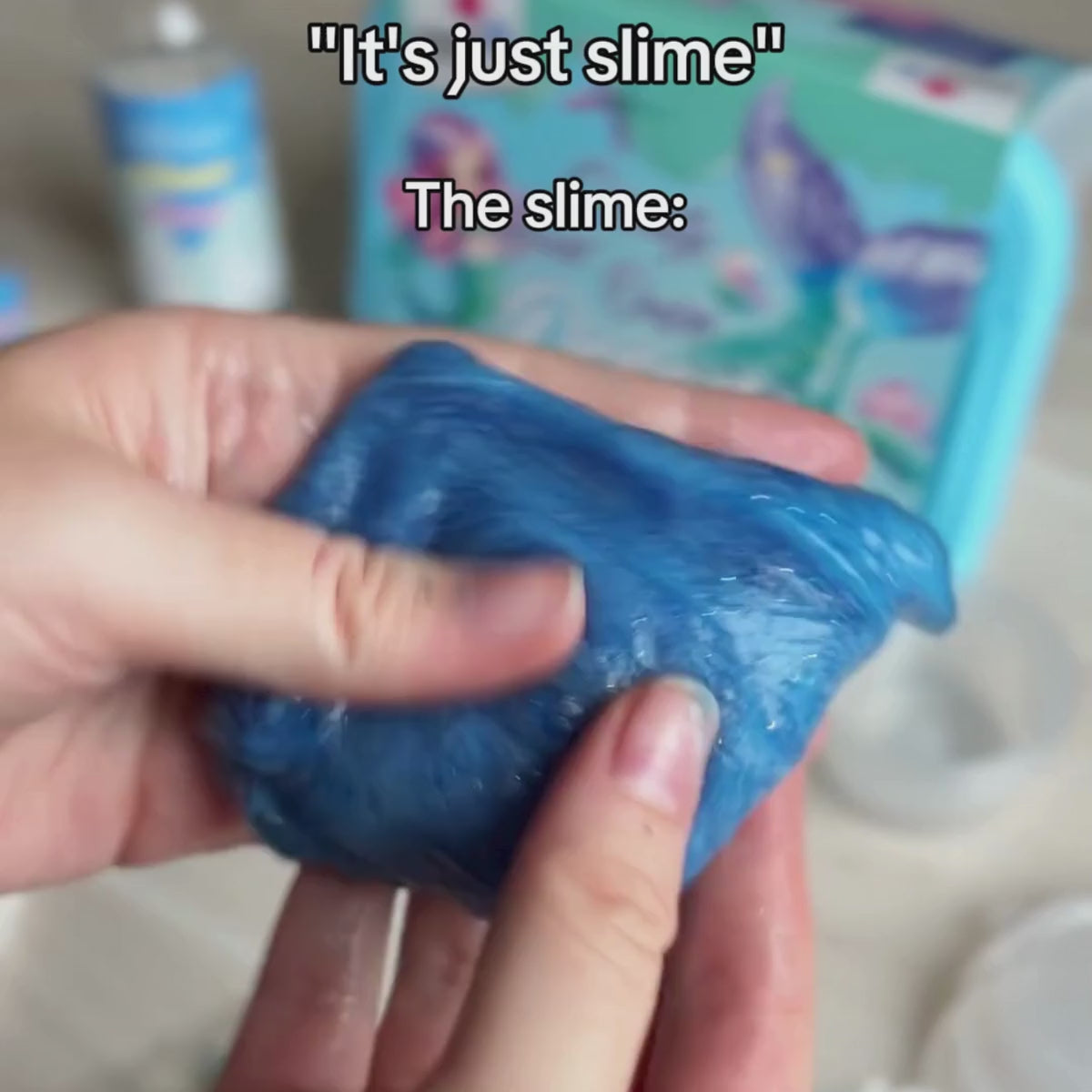 DIY Slime Squishies – Γοργόνα (4+ ετών)