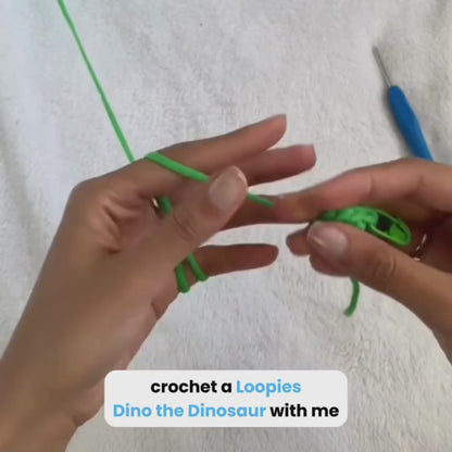 Σετ για πλέξιμο για αρχάριους | Δεινόσαυρος Όσκαρ | Κατάλληλο για 10+