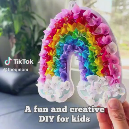 Tufting Kit - Σετ Χειροτεχνίας χωρίς Χάος για Παιδιά – Αισθητηριακή Δραστηριότητα DIY (3+ ετών)